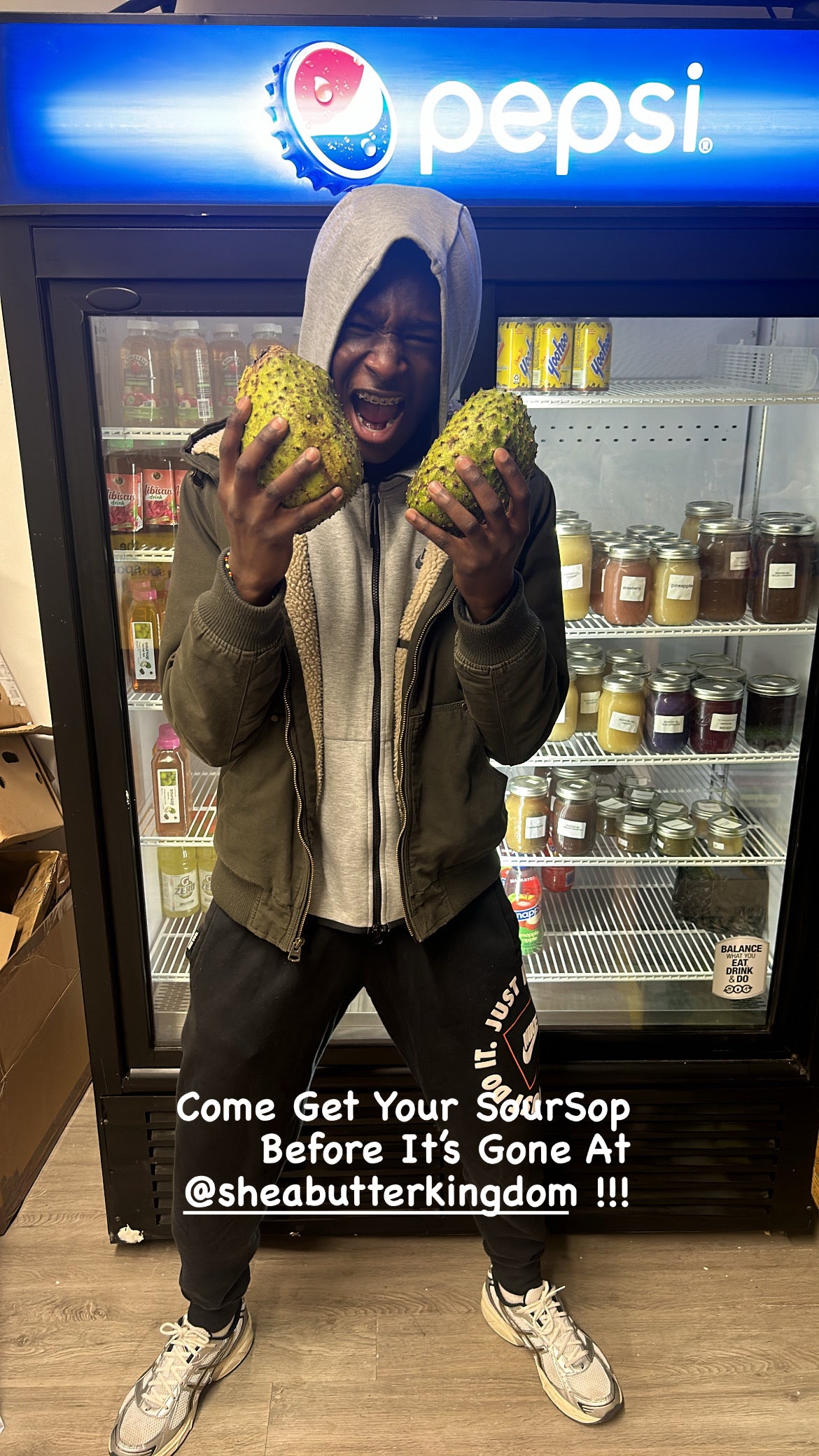 SOURSOP FRUIT IN JAR