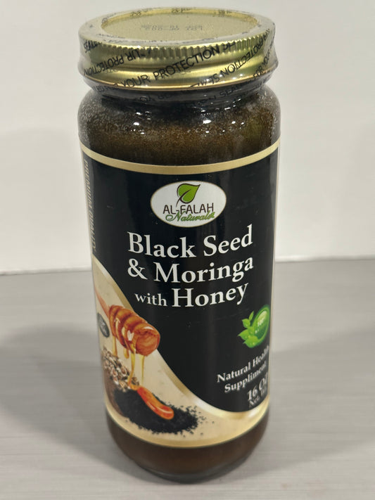 Black Seed and Moringa honey